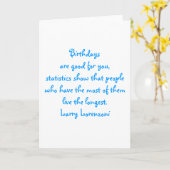 誕生日は君に良い カード (黄色い花)