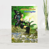 誕生日は妖精のゴド娘を願う カード (正面)