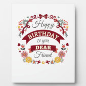 誕生日は年に一度の事だ フォトプラーク (正面)