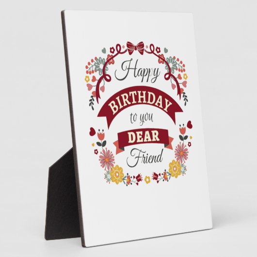 誕生日は年に一度の事だ フォトプラーク (側面)