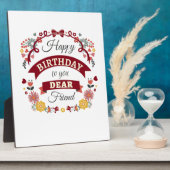 誕生日は年に一度の事だ フォトプラーク (側面)