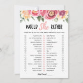 誕生日は彼女はむしろ編集可能なゲームカード 招待状 (正面)