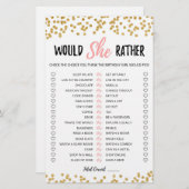 誕生日は彼女はむしろ編集可能なゲーム (正面/裏面)