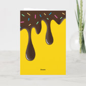 誕生日は愛する人のための着色ページを願う カード (裏面)