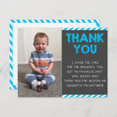 誕生日は感謝していしています サンキューカード (正面/裏面)