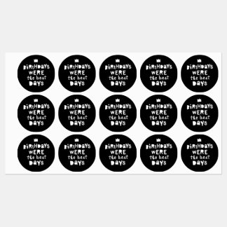 誕生日は最高の日90年代のヒップホップパーティー ラベル