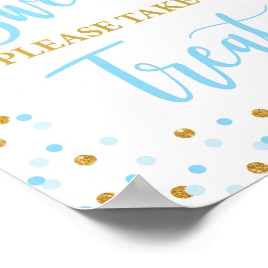 誕生日は甘いPlease Take A Treatパーティー ポスター (角)