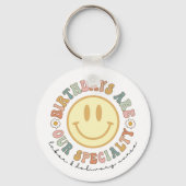 誕生日は私たちの専門、LとDのナースギフト キーホルダー (正面)