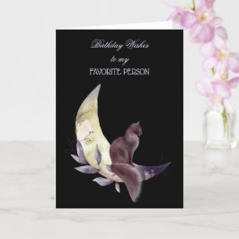 誕生日は私の個人お気に入りのカードに願う カード