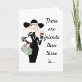 誕生日は私の最高の今までの友人カードに願う カード (正面)