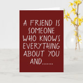 誕生日は私を知っている友人に願っている カード (黄色い花)