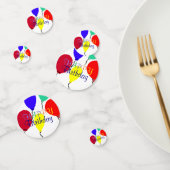 誕生日は紙吹雪を風船のようにふくらませます コンフェッティ (グループ)