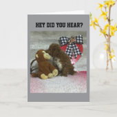 誕生日は誰か特別な人を願う！ カード (黄色い花)