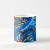 誕生日は2マグの良否を明りにすかして調べます コーヒーマグカップ (中央)