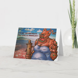 誕生日は… カード