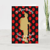 誕生日への次の365ハイキングの日 カード (正面)