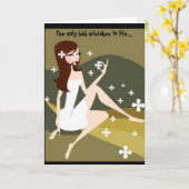 誕生日または友情 カード (黄色い花)