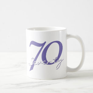 誕生日または記念日 編集可能グランジ紫 コーヒーマグカップ