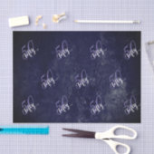 誕生日または記念日 |編集可能グランジ紫 薄葉紙 (クラフト)