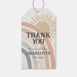 誕生日または赤ちゃんシャワー用サンシャインメッセージカード ギフトタグ