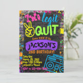 誕生日までやめ2回 招待状 (スタンド正面)