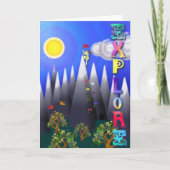 誕生日や功績を称える登山者カード カード (正面)