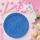 誕生日や結婚式に最適なオーダーメイドの紙皿 ペーパープレート (パーティー)