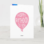 誕生日よ賛美りあなた数6 24-26聖書 カード (裏面)