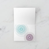 誕生日らせん状 カード (内部)