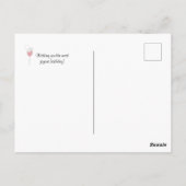 誕生日を出遠くにさないネズミ ポストカード (裏面)