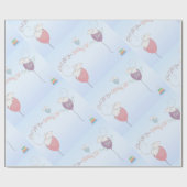 誕生日を出遠くにさないネズミ ラッピングペーパー (フラット)