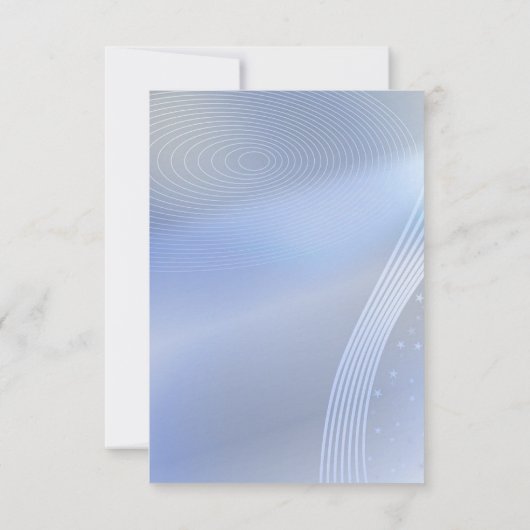 誕生日を祝う カード (裏面)