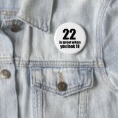 誕生日を見るとき22素晴らしいですがあります 缶バッジ (インサイチュ)