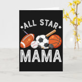 誕生日を迎えたスター少年ママ スケッチ サッカー カード (黄色い花)