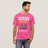 誕生日を迎えた女の子の祖父のローラースケート 誕生日 Tシャツ (正面フル)