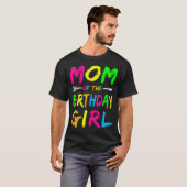 誕生日を迎えた娘の母 Tシャツ (正面フル)