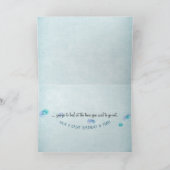 誕生日を迎えるユーモアたっぷりの猫鏡 カード (内部)