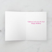 誕生日アイスクリームコーンスリースクープI カード (内部)