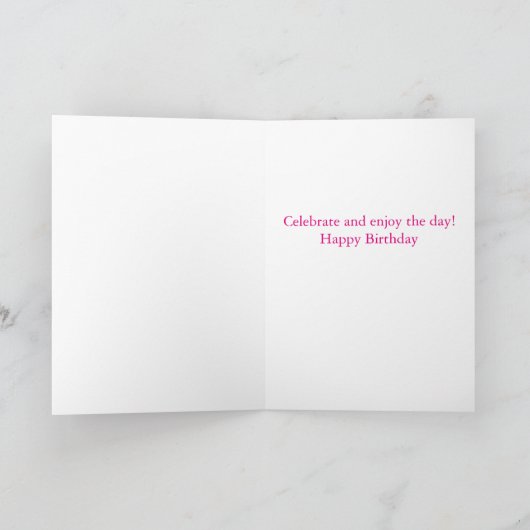 誕生日アイスクリームコーンスリースクープI カード (内部)