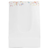 誕生日アイスクリームコーン ミディアムペーパーバッグ (裏面)