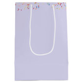 誕生日アイスクリームコーン ミディアムペーパーバッグ (裏面)