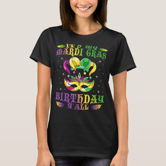 誕生日アイディアお祝い仮装マード Tシャツ (正面)