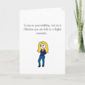 誕生日アドバイス カード (正面)