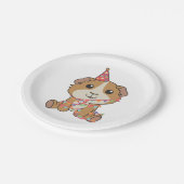 誕生日アニマルキュートギニアピグ誕生日パーティー ペーパープレート