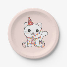 誕生日アニマルキュート猫子供へ誕生パーティー