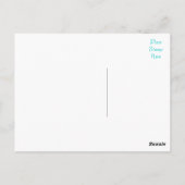 誕生日アメリカン(犬)スタッフォードテリアポストカード ポストカード (裏面)