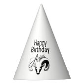 誕生日アリーズザラム〔占星術の〕十二宮図 パーティーハット (正面)