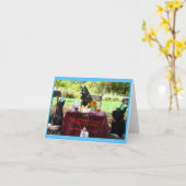 誕生日アルルーカード カード (黄色い花)