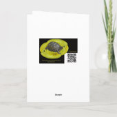 誕生日アンティークレザーパウダーフラスコ カード (裏面)