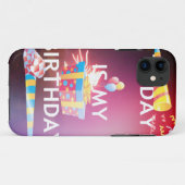 誕生日アートプリント Case-Mate iPhoneケース (裏面(横))
